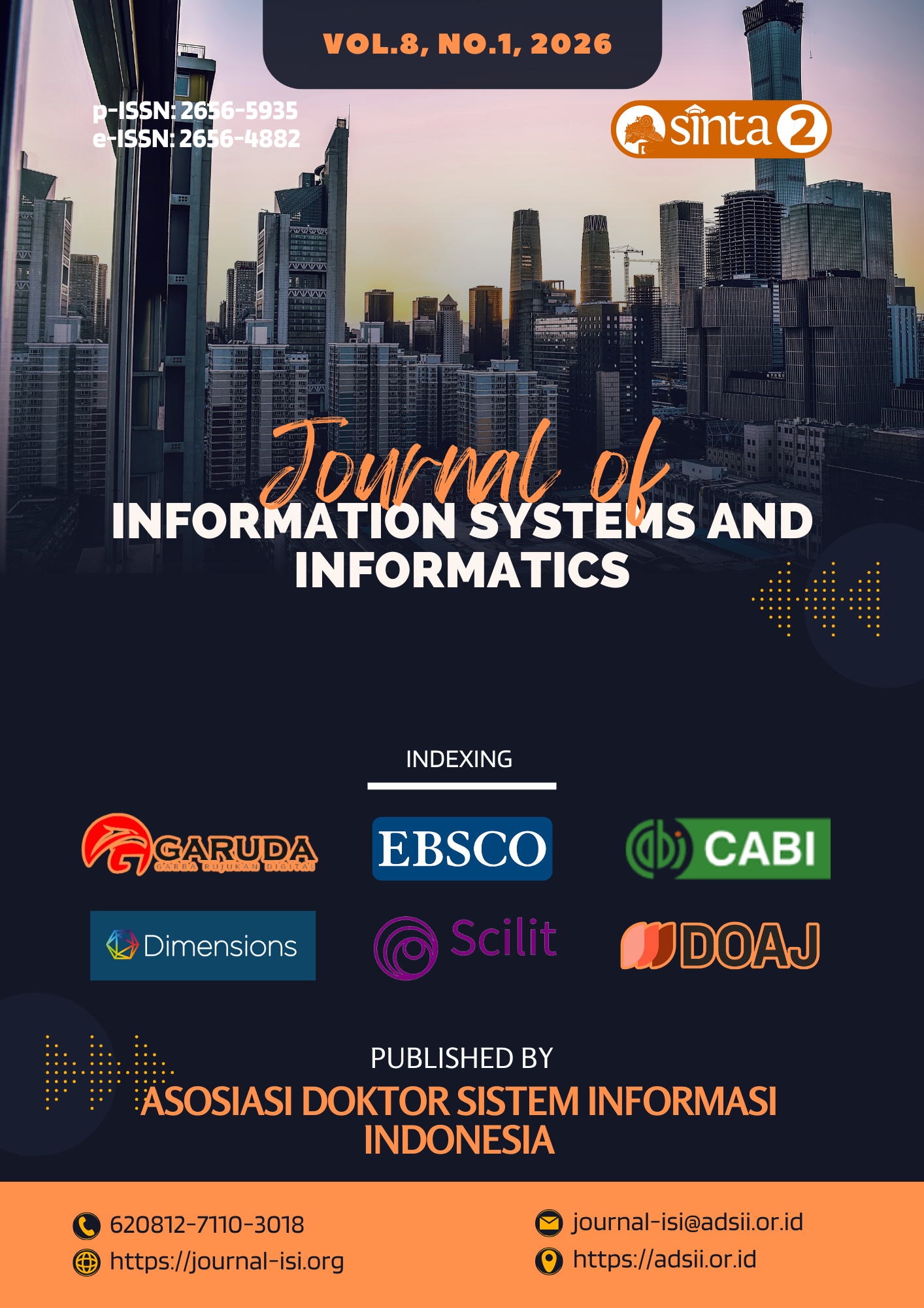 					View Vol. 8 No. 1 (2026): February
				